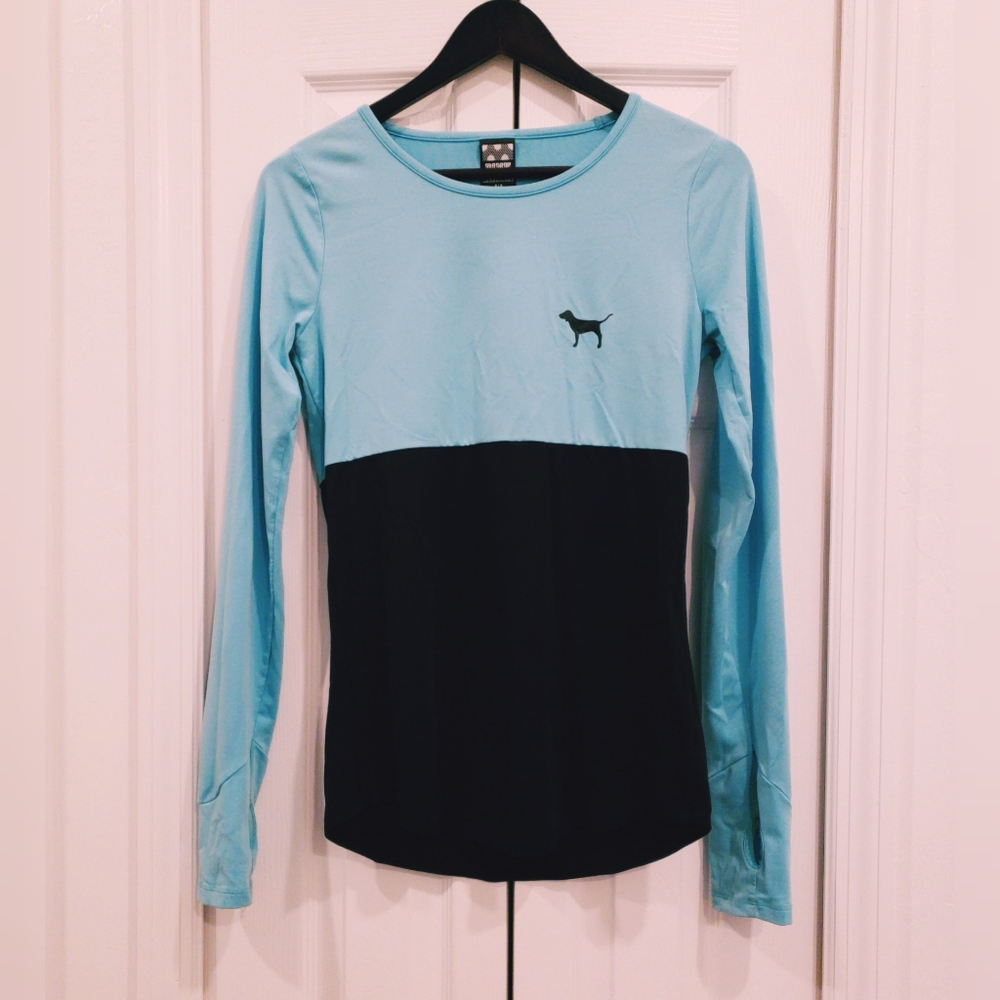 VS PINK Ultimate Long Sleeve Work Out/Loun…